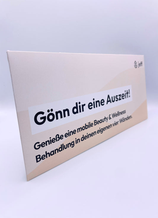 Gutschein auf Behandlungen & Produkte